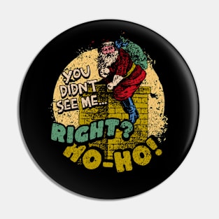 Funny Santa Pin