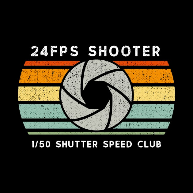 24FPS Shooter Vlogger Gift for Photographer Videographer by Slow Creative