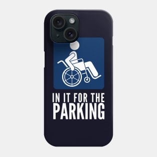 Missing or amputed leg disabled Phone Case