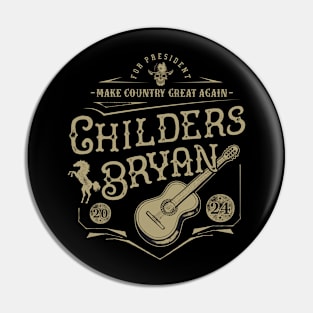 Childers Bryan 2024 For President Pin