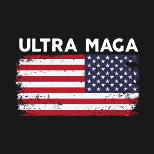 Ultra Maga - Proud Ultra-Mage Us Flag T-Shirt