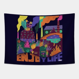 Enjoy life Tapestry