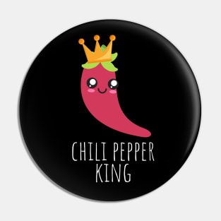 Chili Pepper King Cute Pin