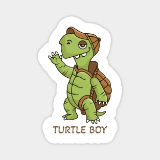 Turtle Boy Magnet