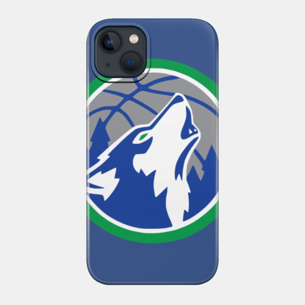 Timberwolves Mash-Up - Timberwolves - Phone Case