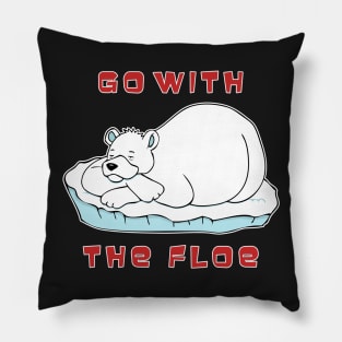 Go With The Floe Pillow