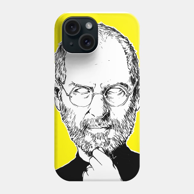 Steve Jobs Phone Case by Tomib