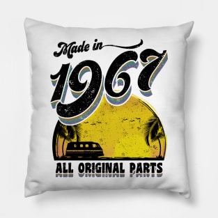 Made in 1967 All Original Parts Pillow