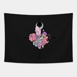 Rose Moon Tapestry