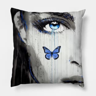 Blue karma Pillow