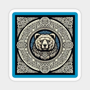 Medieval Bear Magnet