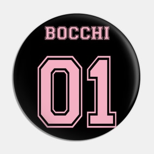 BOCCHI THE ROCK: 01 BOCCHI FRONT AND BACK PRINT Pin