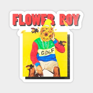 Flower Boy - with title Magnet