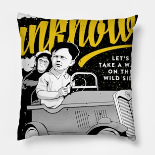 Destination unknown Pillow