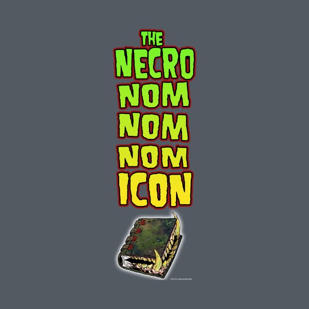 The Necronomicon will swallow your soul! by LedermanStudio