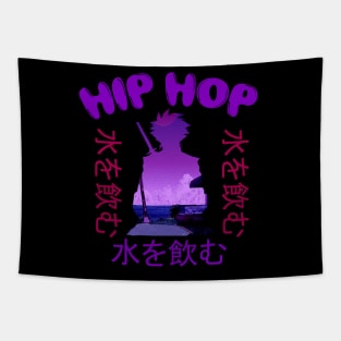 Hip Hop - Rare Japanese Vaporwave Aesthetic Tapestry