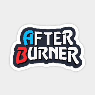 After Burner Logo Magnet