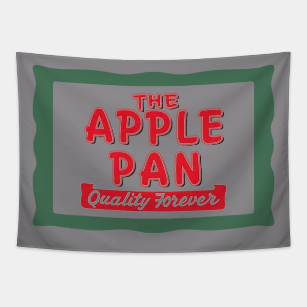 Apple Pan LA Tapestry by dsuss