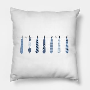 Happy Father's Day hanging tie Pillow