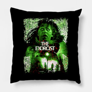 Vintage Horror Movie Pillow