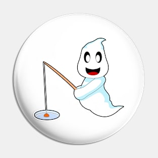 Ghost Halloween Fisher Pin