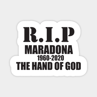 Maradona the hand of god Magnet