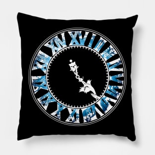 Final Hours (blue) Pillow