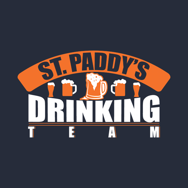 St.paddy drinking team (white) by nektarinchen