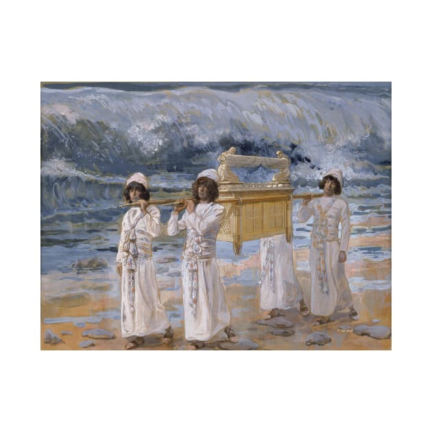 The Ark Passes Over the Jordan by James Tissot by Classic Art Stall