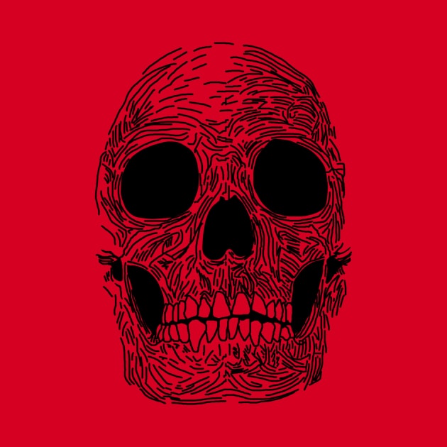 Skull Web by Harley Warren