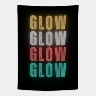 Inspirational Words - positive words - inspirational sayings - glow Tapestry