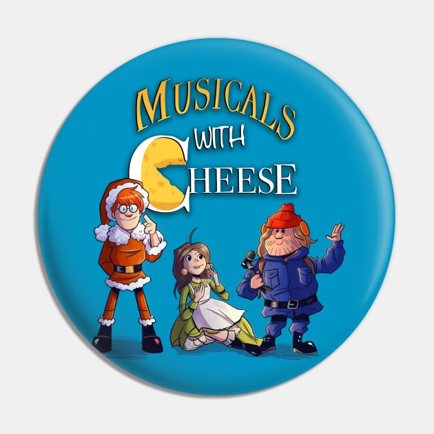 Musicals with Cheese Holiday Design Pin by Musicals With Cheese