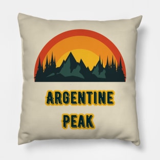 Argentine Peak Pillow