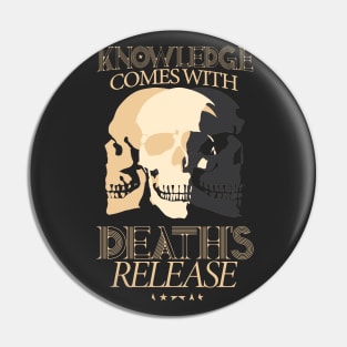 BOWIE - DEATH'S RELEASE Pin