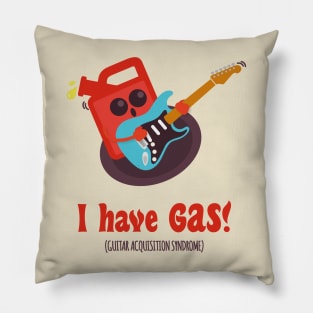 Funny Guitarist | GAS Guitar Lover Acquisition Syndrome Pillow