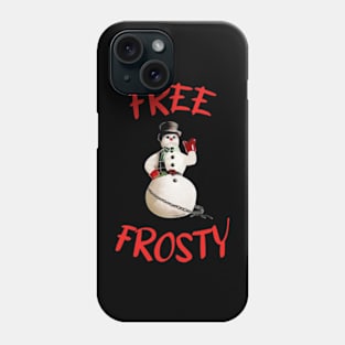 Free Frosty Christmas with the Xmas Kranks Phone Case