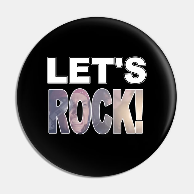 Let's Rock! Pin by Comixdesign