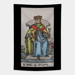 Tarot Card = King of Cups Tapestry