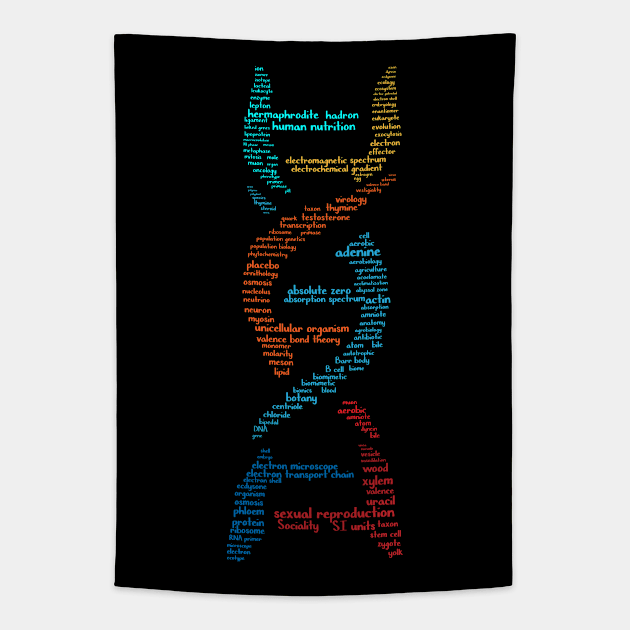 Biology DNA Tapestry by Fresan