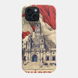 Juarez Mexico Vintage Poster Tourism Phone Case