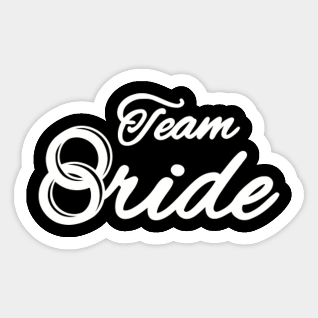 Team Bride Rings Team Bride Sticker Teepublic Au