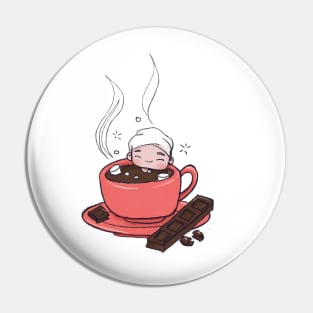 Coffee or Choco Pin