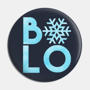 B-Lo Buffalo Snow Flake Pin