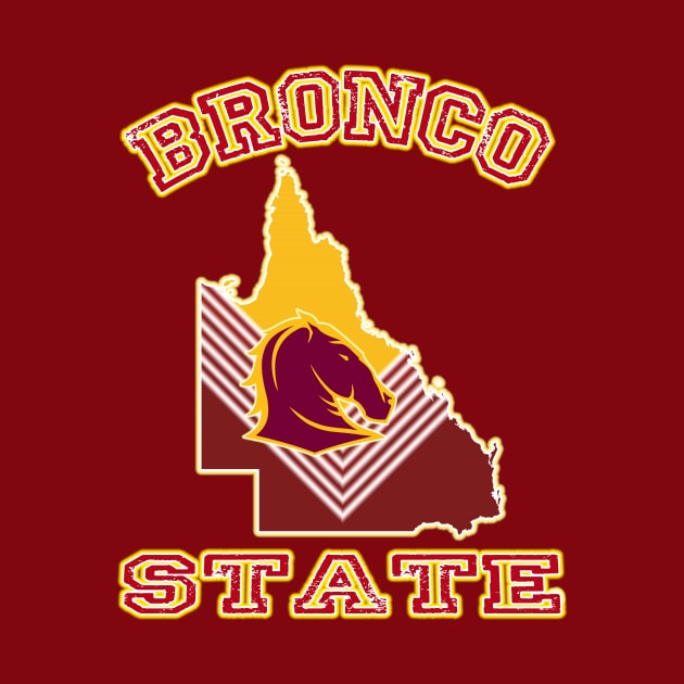 Brisbane Broncos - BRONCO STATE by OG Ballers