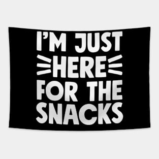 I'm just here for the snacks Tapestry