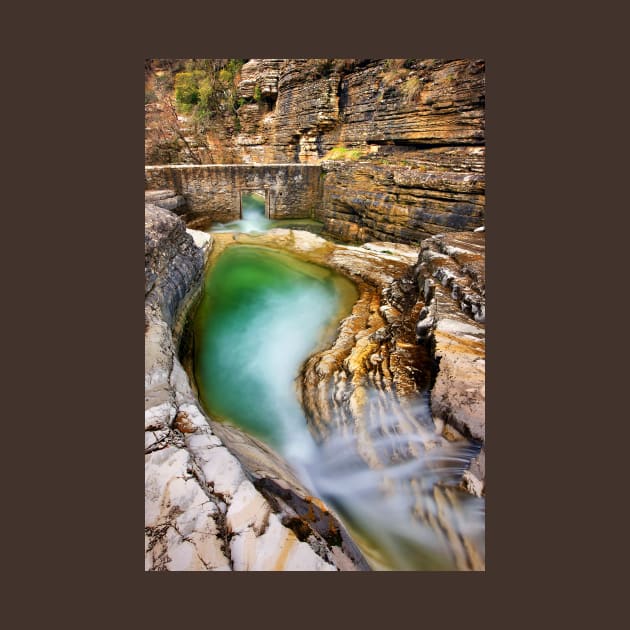 Natural pool in Zagori by Cretense72