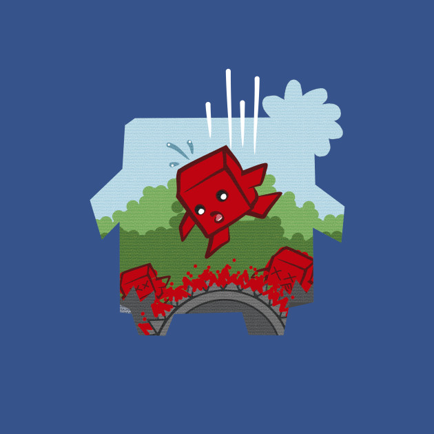 Disover Super MEATBOY - Super Meat Boy - T-Shirt