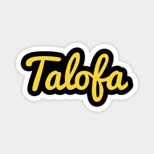 Talofa Magnet