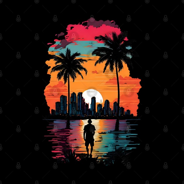 miami city by vaporgraphic