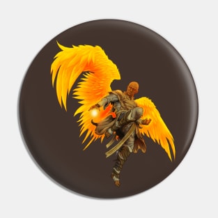 Winged Deva Pin